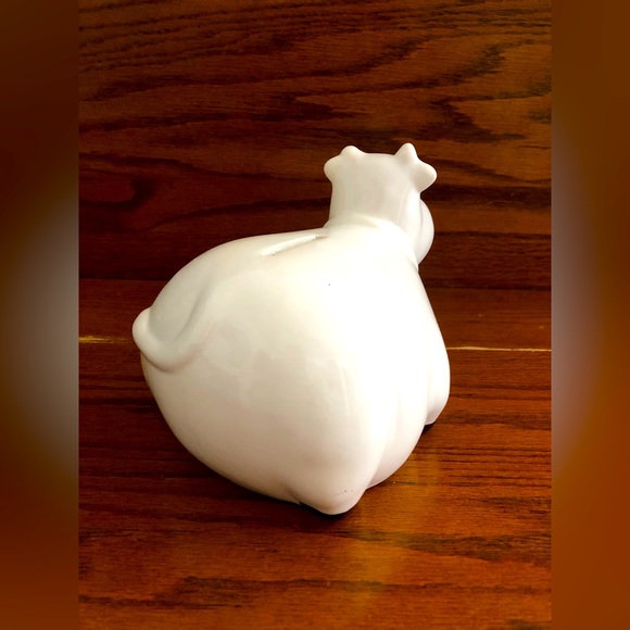Ceramic Cow Bank - Picture 3 of 4